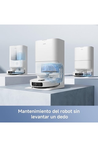 Aspirador robô sem saco - Filtro HEPA - 150 min de autonomia