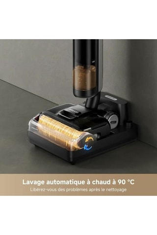 Aspirador vassoura sem fio - Filtro HEPA - 150 min de autonomia