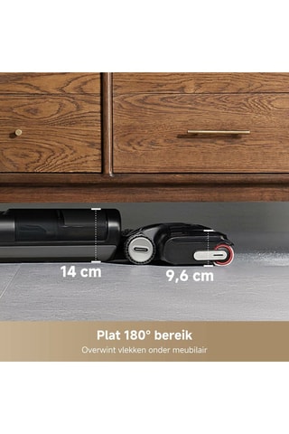 Aspirador vassoura sem fio - Filtro HEPA - 150 min de autonomia