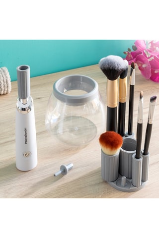 Máquina para limpar pincéis de maquilhagem Branco