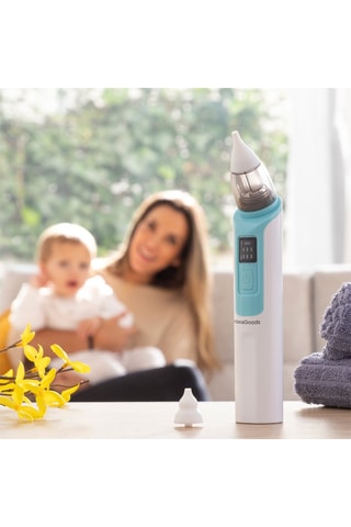 Aspirador nasal recarregável para bebés