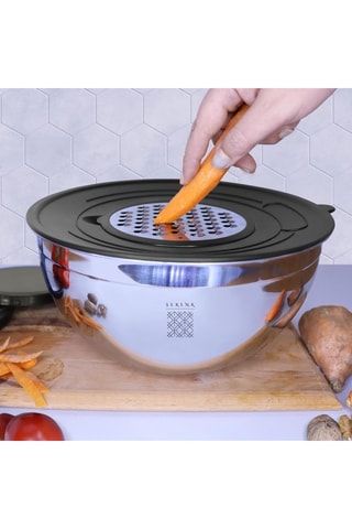 Trem de cozinha em aço inoxidável Serenk Modernist - 9 peças