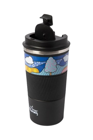 Caneca de viagem em aço inoxidável Café Any Morning - 50 cl