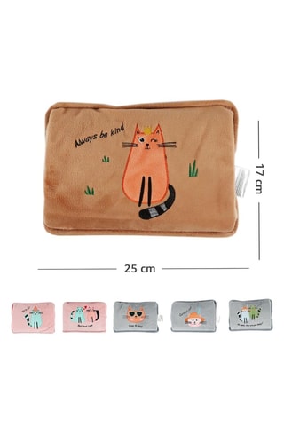 Botija de água quente Biggdesign - Castanho - 400 W - 3-6 h de autonomia