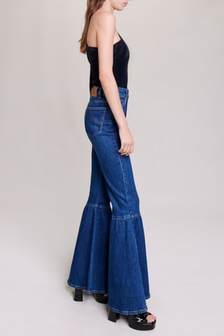 Top asymétrique - Noir