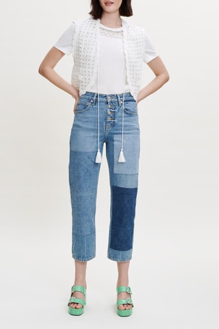 Gilet en dentelle - Blanc