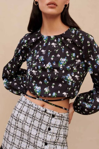 Crop top - Noir