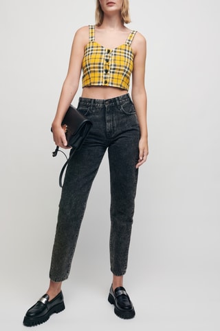 Crop top - Jaune