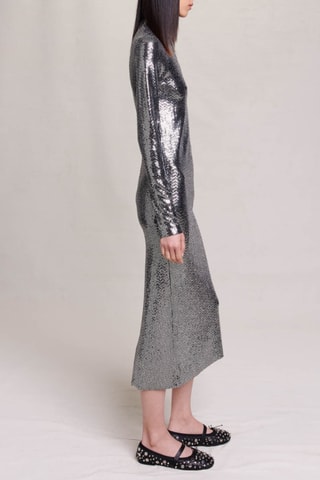 Robe longue - Argenté