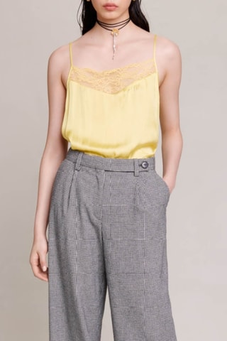 Caraco - Jaune pâle