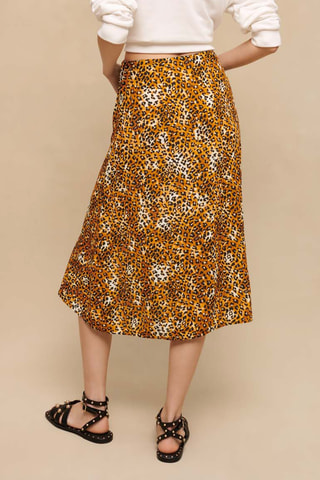 Jupe - Camel et écru