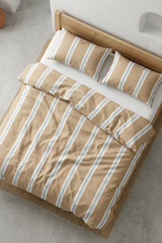 Katoenen Overtrekset Evora - 57 draad/cm² - Taupe