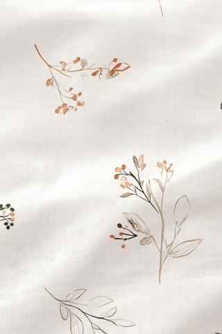 Parure de couette en coton Florisa - 57 fils/cm² - Multicolore