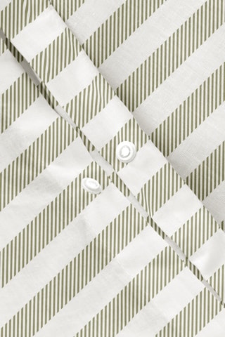 Housse de couette en coton Nuvia - 57 fils/cm² - Vert