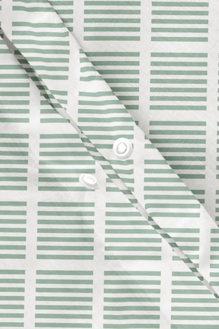 Parure de couette en coton Darena - 57 fils/cm² - Bleu