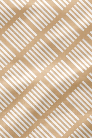 Parure de couette en coton Darena - 57 fils/cm² - Beige