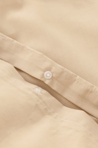 Housse de couette en coton - 144 fils/cm² - Beige