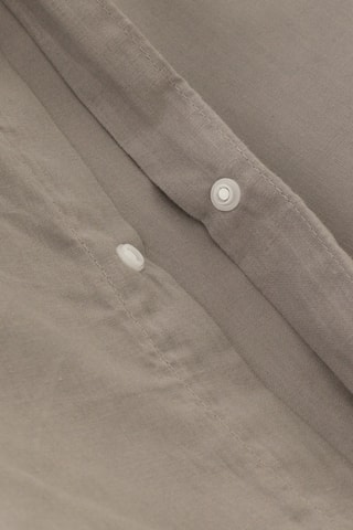 Housse de couette en coton - 57 fils/cm² - Gris foncé