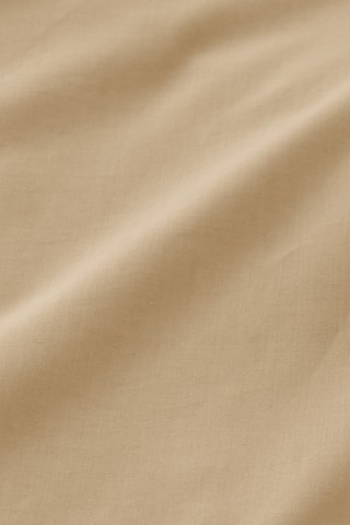 Drap-housse en coton - 144 fils/cm² - Beige