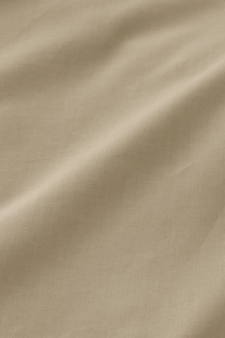 Drap-housse en coton - 144 fils/cm² - Taupe