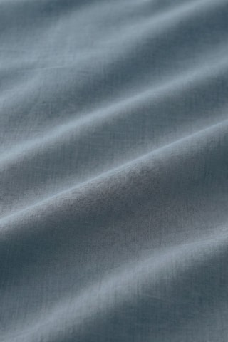 Parure de draps en coton Lisa - 144 fils/cm² - Bleu