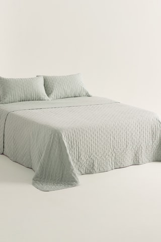 Couvre-lit Nara - Bleu