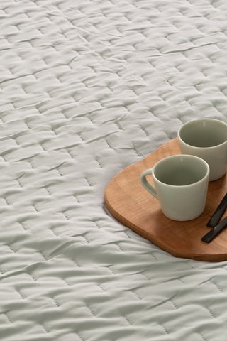 Couvre-lit Nara - Bleu