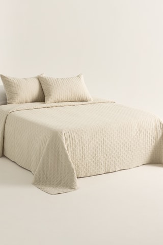 Couvre-lit Nara - Beige