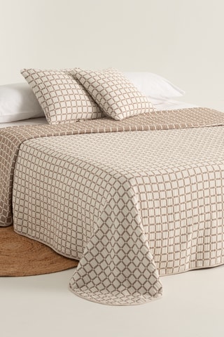 Couvre-lit Inea - Marron