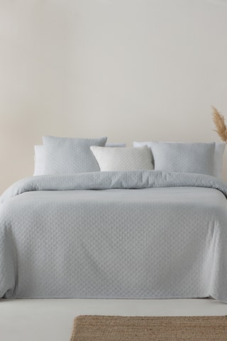 Couvre-lit Africa - Gris clair - 180 x 270 cm