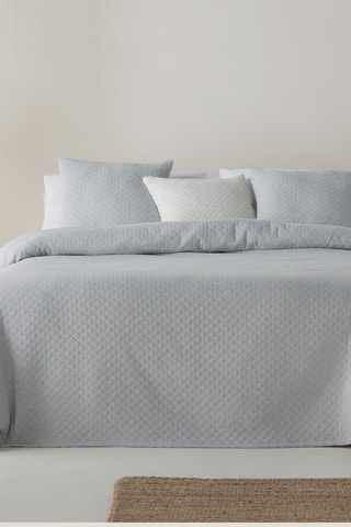 Couvre-lit Africa - Gris clair - 180 x 270 cm