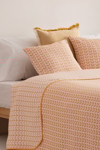 Couvre-lit Brisela - Jaune - 180 x 270 cm