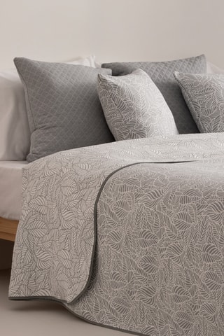 Couvre-lit Lindi - Gris - 180 x 270 cm