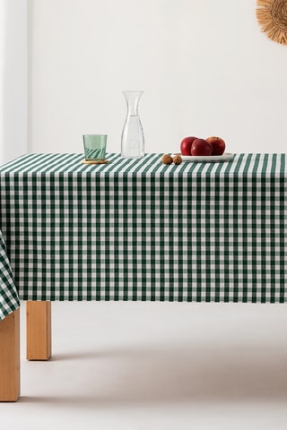 Nappe anti tâches Vichy - Vert