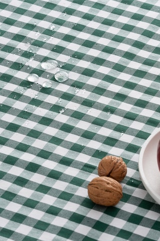 Nappe anti tâches Vichy - Vert