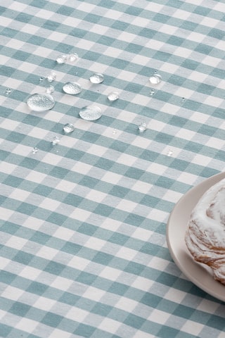 Nappe anti tâches Vichy - Bleu