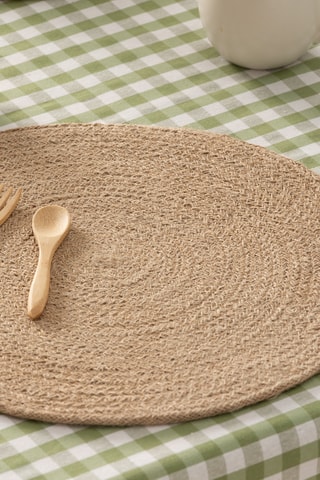 2 sets de table Araya - Beige - 25 x 25 cm