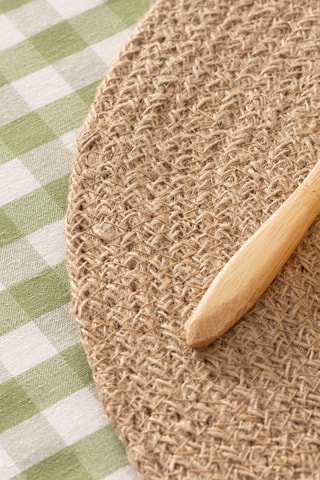 4 sets de table Araya - Beige - 25 x 25 cm