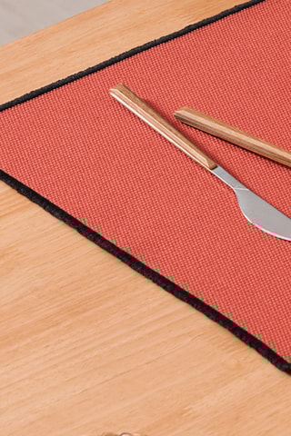 4 sets de table Sabler - Brique - 35 x 50 cm