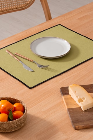 4 sets de table Sabler - Vert - 35 x 50 cm