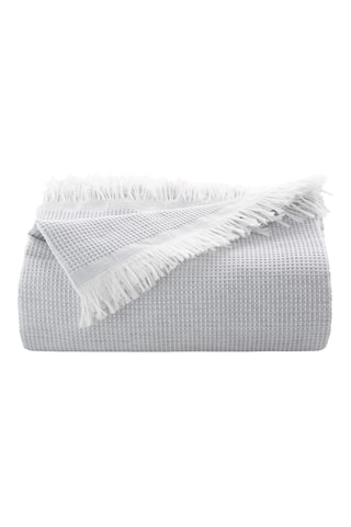 Plaid Gala - Gris clair