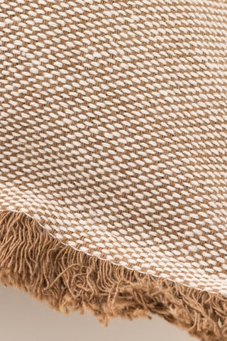 2 housses de coussin Tibu - Marron - 45 x 45 cm