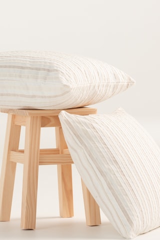 2 housses de coussin Mira - Multicolore - 45 x 45 cm