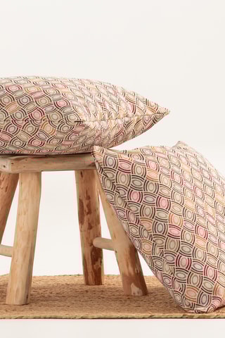 2 housses de coussin Suri - Multicolore - 45 x 45 cm