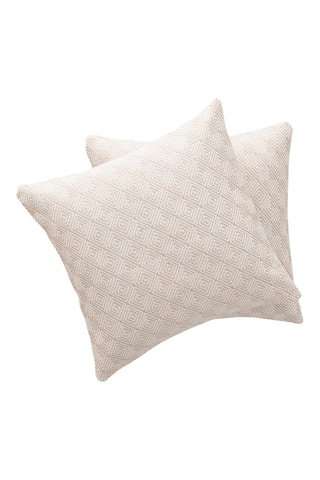 2 housses de coussin Tesse - Multicolore - 45 x 45 cm