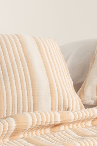 2 housses de coussin Oslo - Beige - 45 x 45 cm