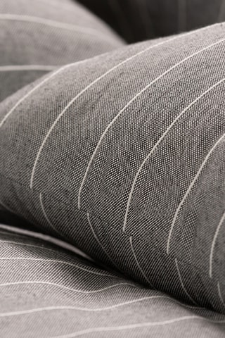 2 housses de coussin - Anthracite - 45 x 45 cm