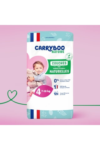 3 x 44 Couches Peaux Sensibles Naturelles T4/7-18kg