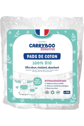 2 x 150 Pad douceur coton bio 