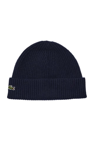 Bonnet en cachemire et laine - Bleu marine